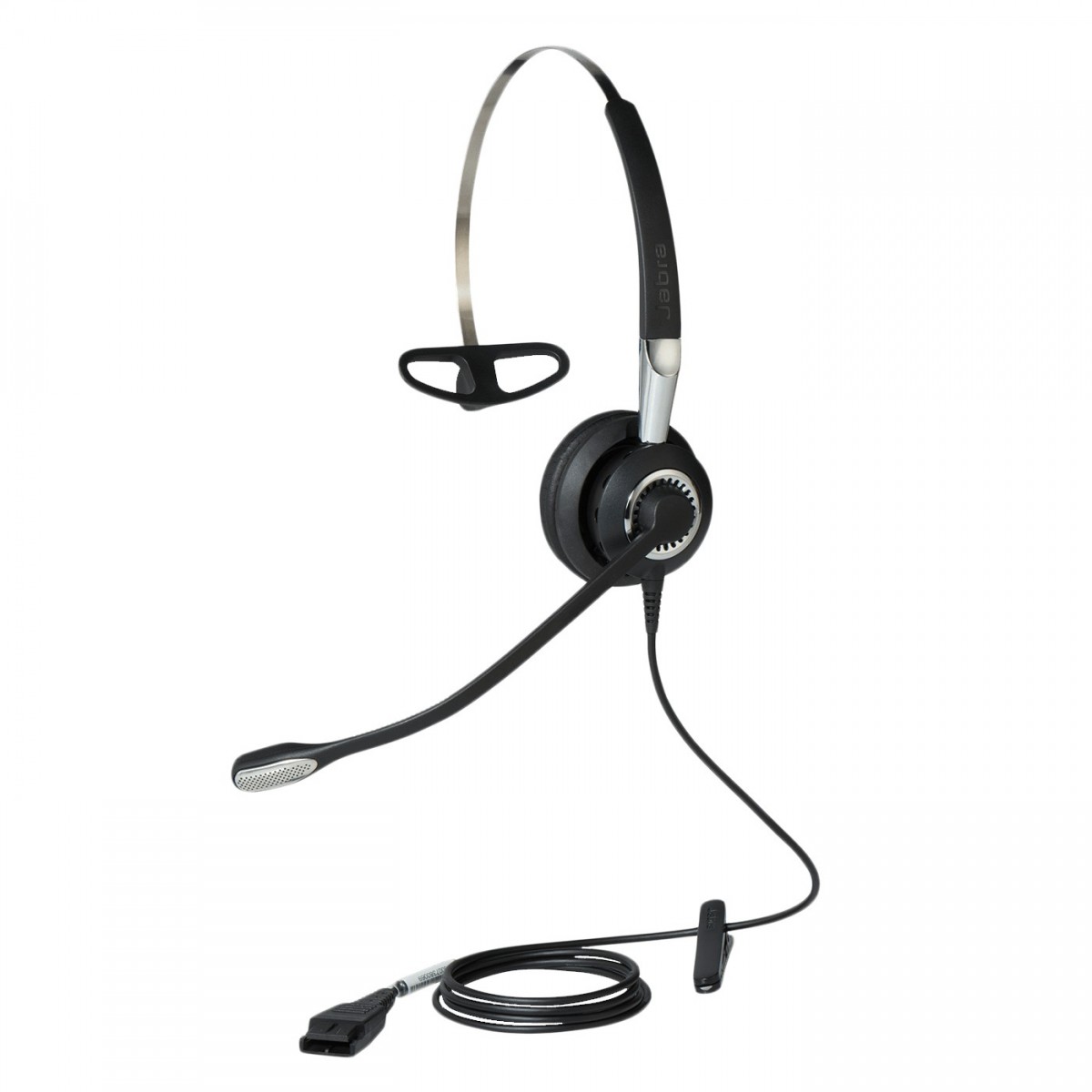 Jabra Biz 2400 II QD Mono UNC 3 in 1 - Headset - Head-band - Office/Call center - Black - Silver - Monaural - China
