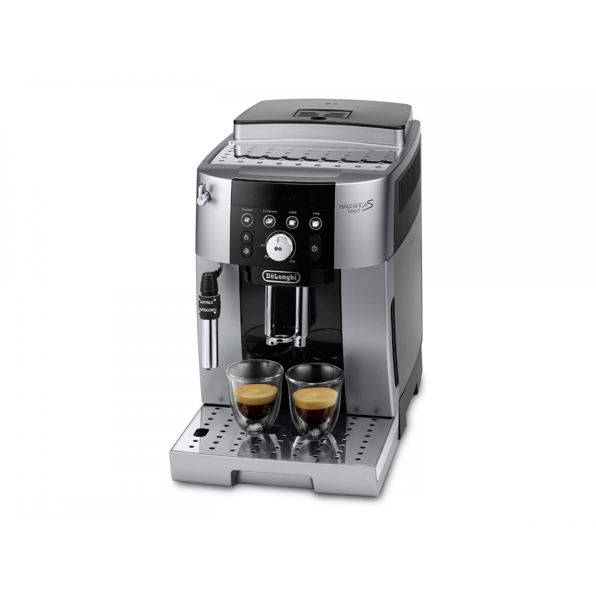 De Longhi Magnifica S Smart - Coffee beans - Built-in grinder - 1450 W - Black - Silver