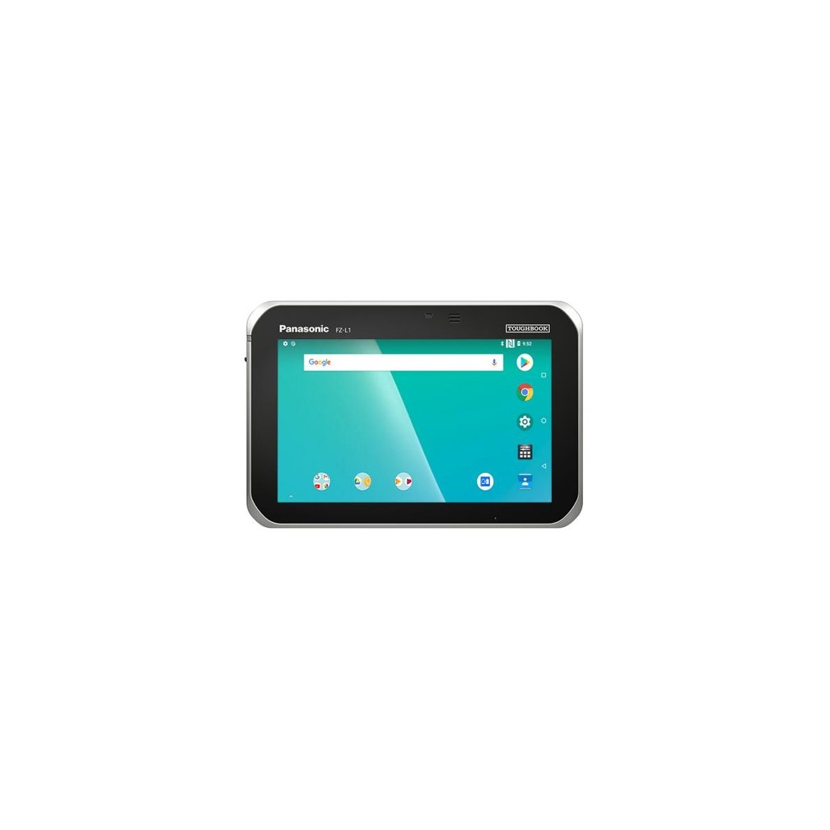 Panasonic Toughbook FZ-L1 - 17.8 cm (7) - 1280 x 720 pixels - 16 GB - 2 GB - Android 8.1 - Black - Silver