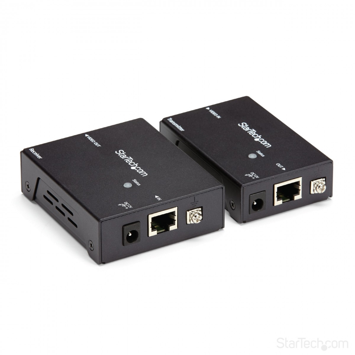 StarTech.com HDMI over CAT5 HDBaseT Extender - Power over Cable - Ultra HD 4K - 4096 x 2160 pixels - AV transmitter  receiver - 