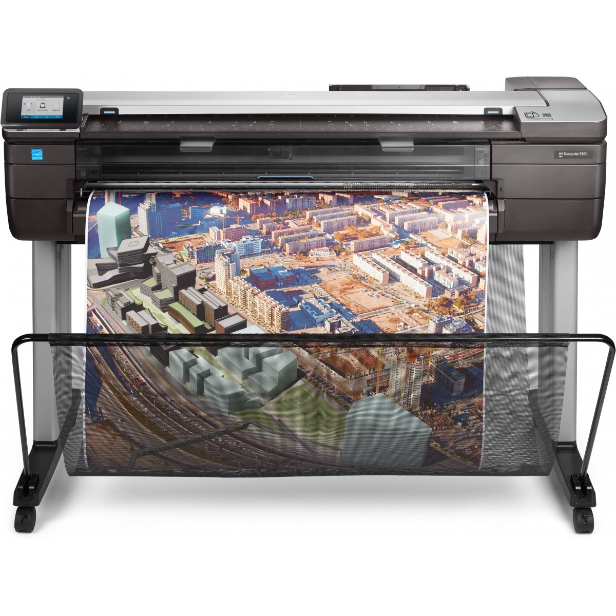 HP DesignJet T830 Inkjet Multifunction Printer - Colored - 1.37 ppm - USB 2.0 RJ-45