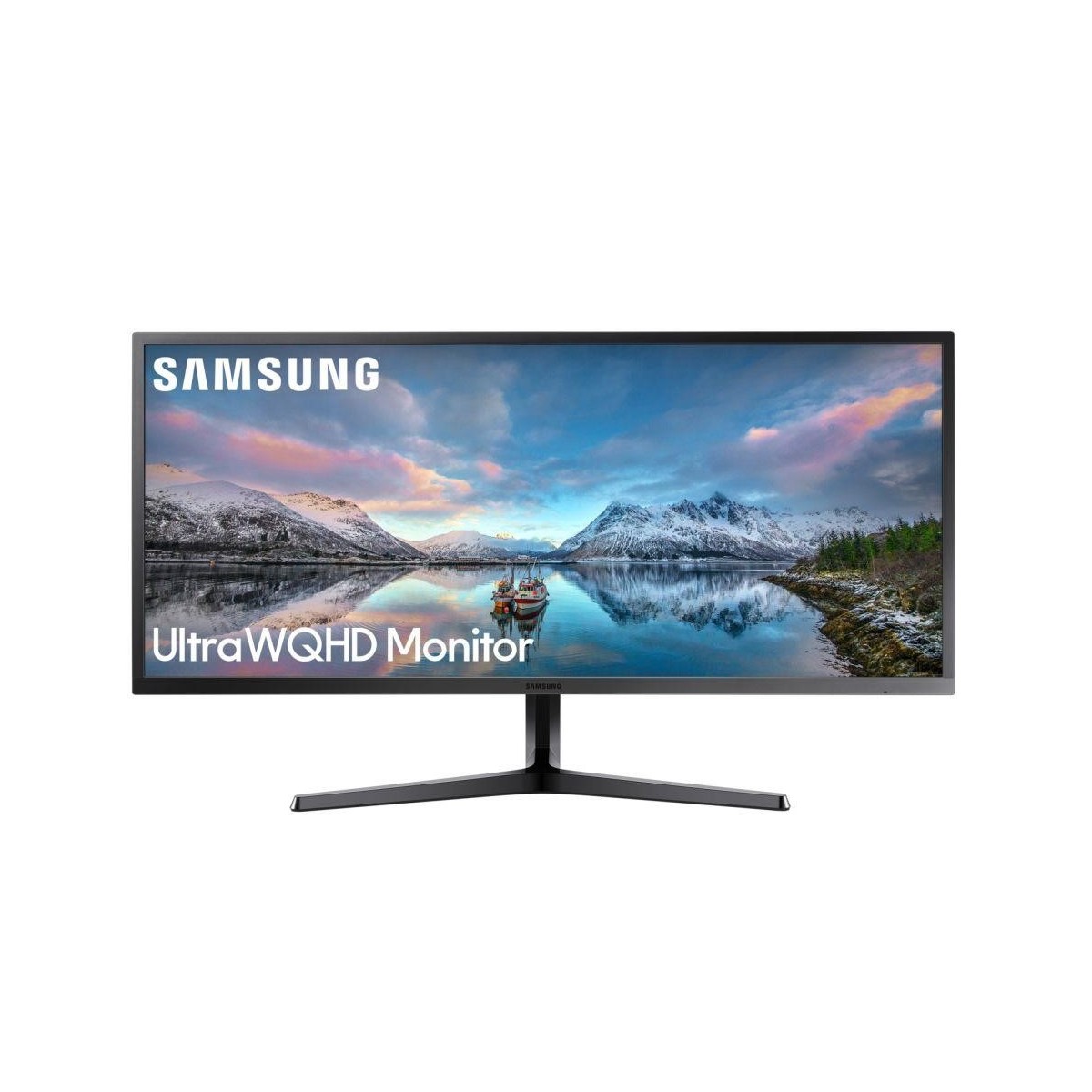 Samsung LS34J550WQR - 86.4 cm (34) - 3440 x 1440 pixels - UltraWide Quad HD - LED - 4 ms - Black