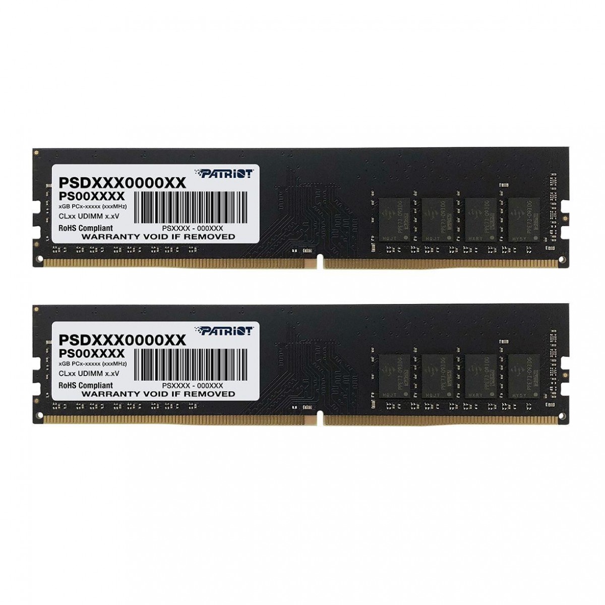 PATRIOT Memory Signature PSD464G3200K - 64 GB - 2 x 32 GB - DDR4 - 3200 MHz - 288-pin DIMM