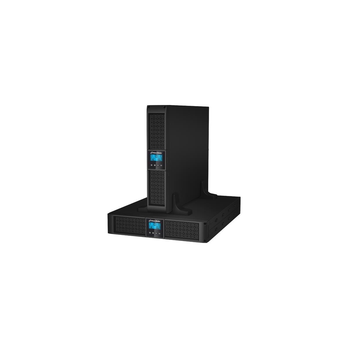 BlueWalker UPS LINE-INTERACTIVE 1500VA 8X IEC OUT RJ11/RJ45 IN/OUT USB/RS-232 LCD RACK - (Offline) UPS - 1,500 W
