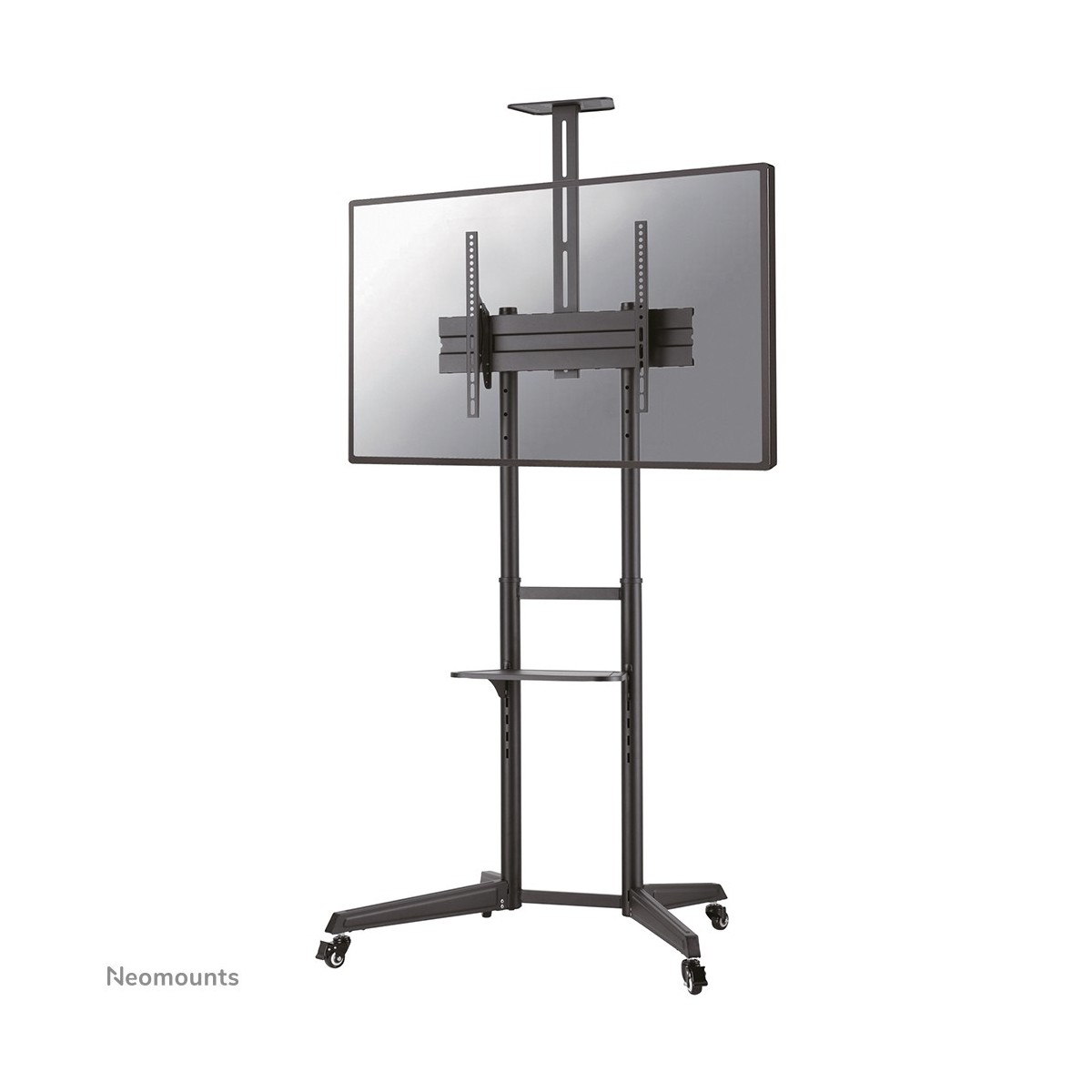 Neomounts by Mobile Floor Standincl. AV- and cam shelf height adjustable