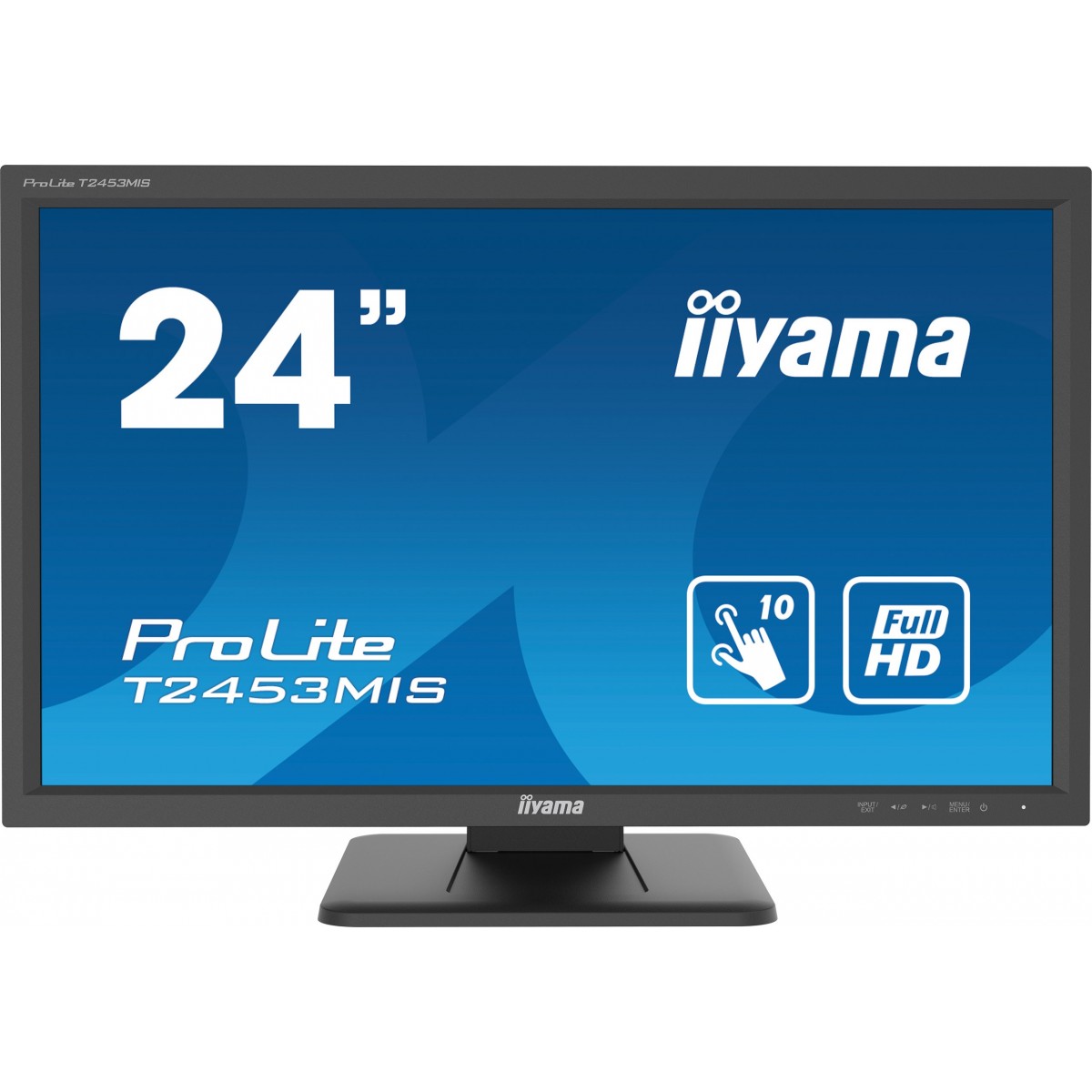 Iiyama 24iWIDE LCD Infra-Red 10-Points Touch Screen - Flat Screen
