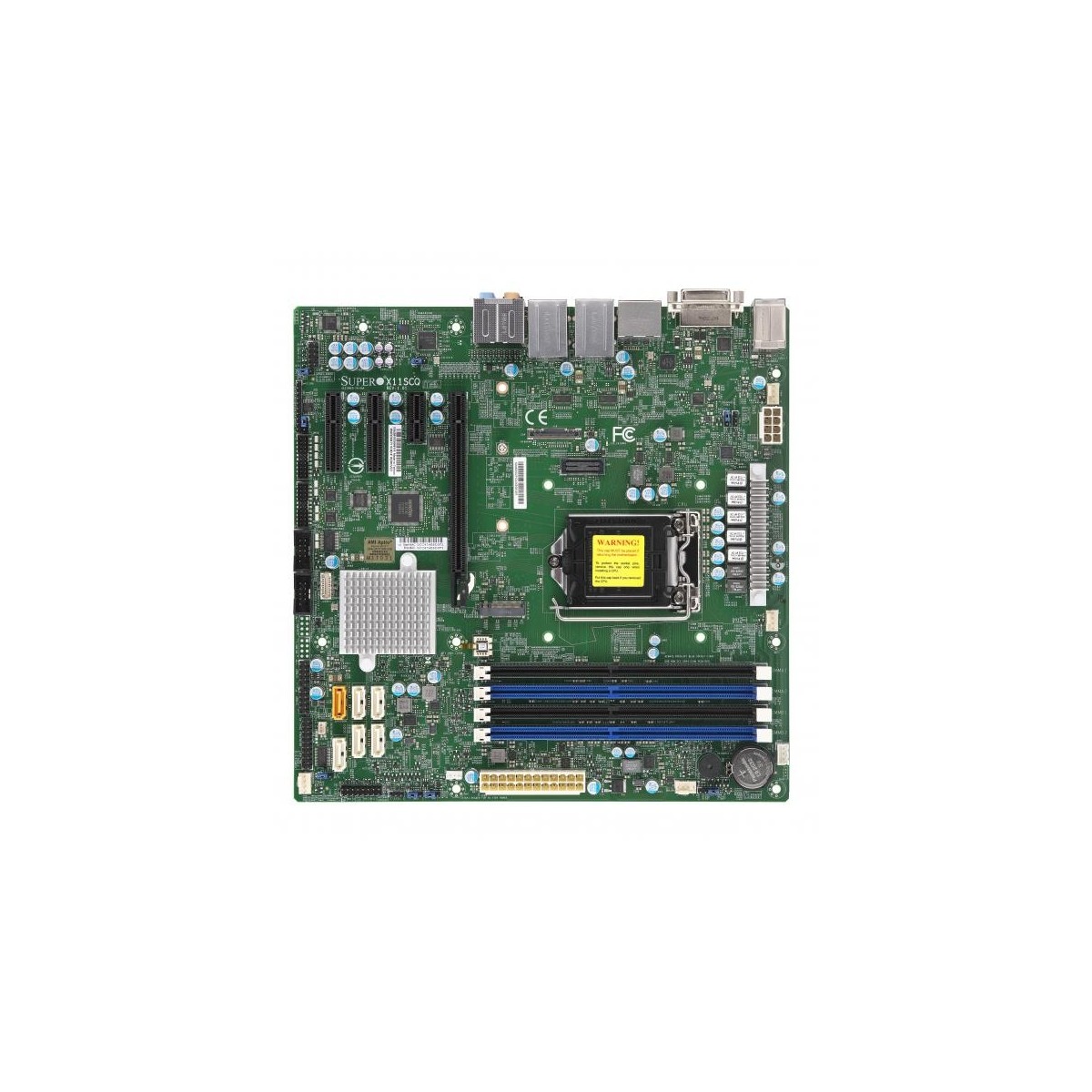 Supermicro X11SCQ - Intel - LGA 1151 (Socket H4) - DDR4-SDRAM - 64 GB - 1.2 V - 1600,1866,2133,2400,2666 MHz