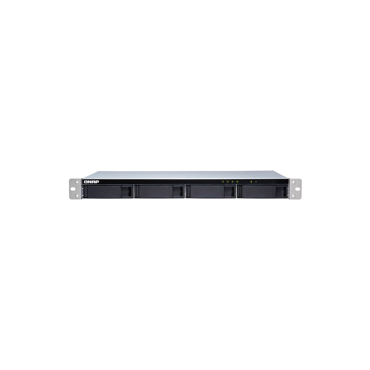 QNAP TL-R400S - HDD/SSD enclosure - 2.5/3.5 - Serial ATA III - 6 Gbit/s - Hot-swap - Black,Grey