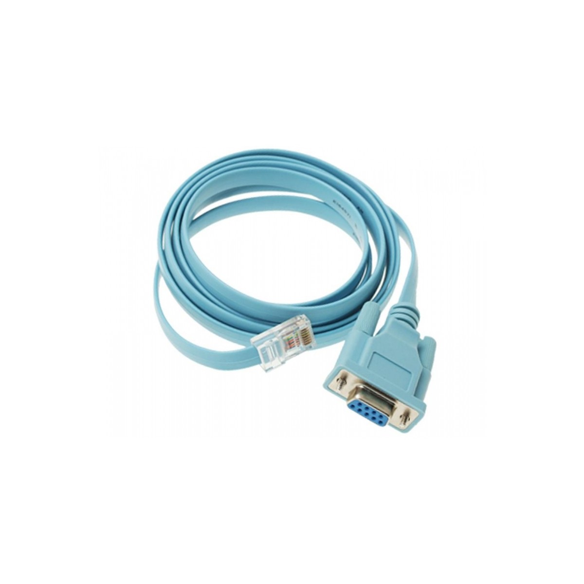 Cisco Console Cable 6ft with RJ45 and DB9F - Cable - Network