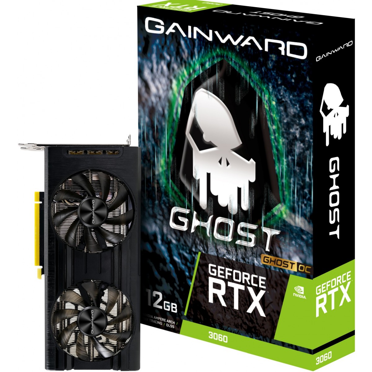 Gainward NE63060T19K9-190AU - GeForce RTX 3060 - 12 GB - GDDR6 - 192 bit - 7680 x 4320 pixels - PCI Express x16 4.0