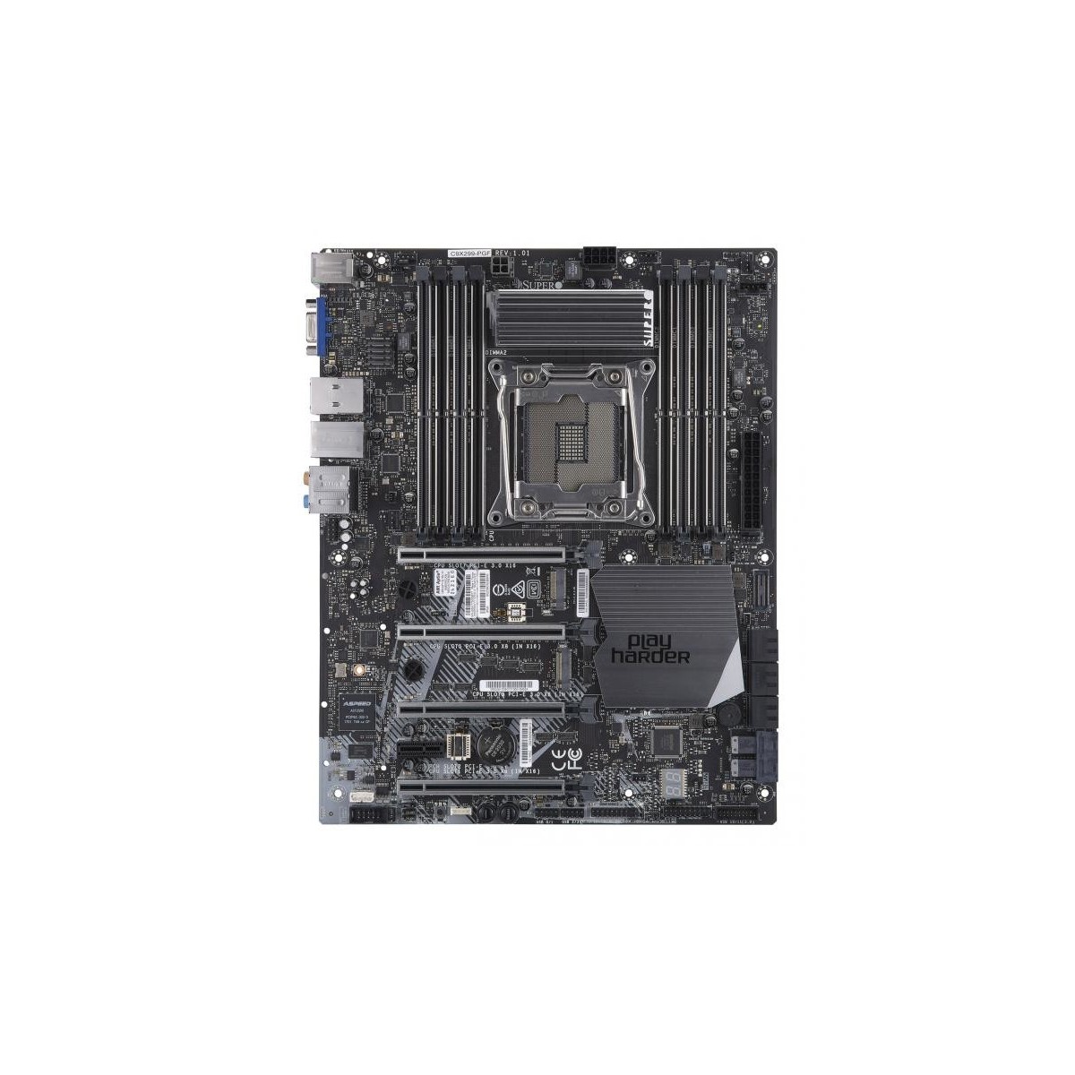 Supermicro C9X299-PGF ATX Server--Workstation-Motherboard - Motherboard - Intel Socket 2066 (Kaby Lake X)