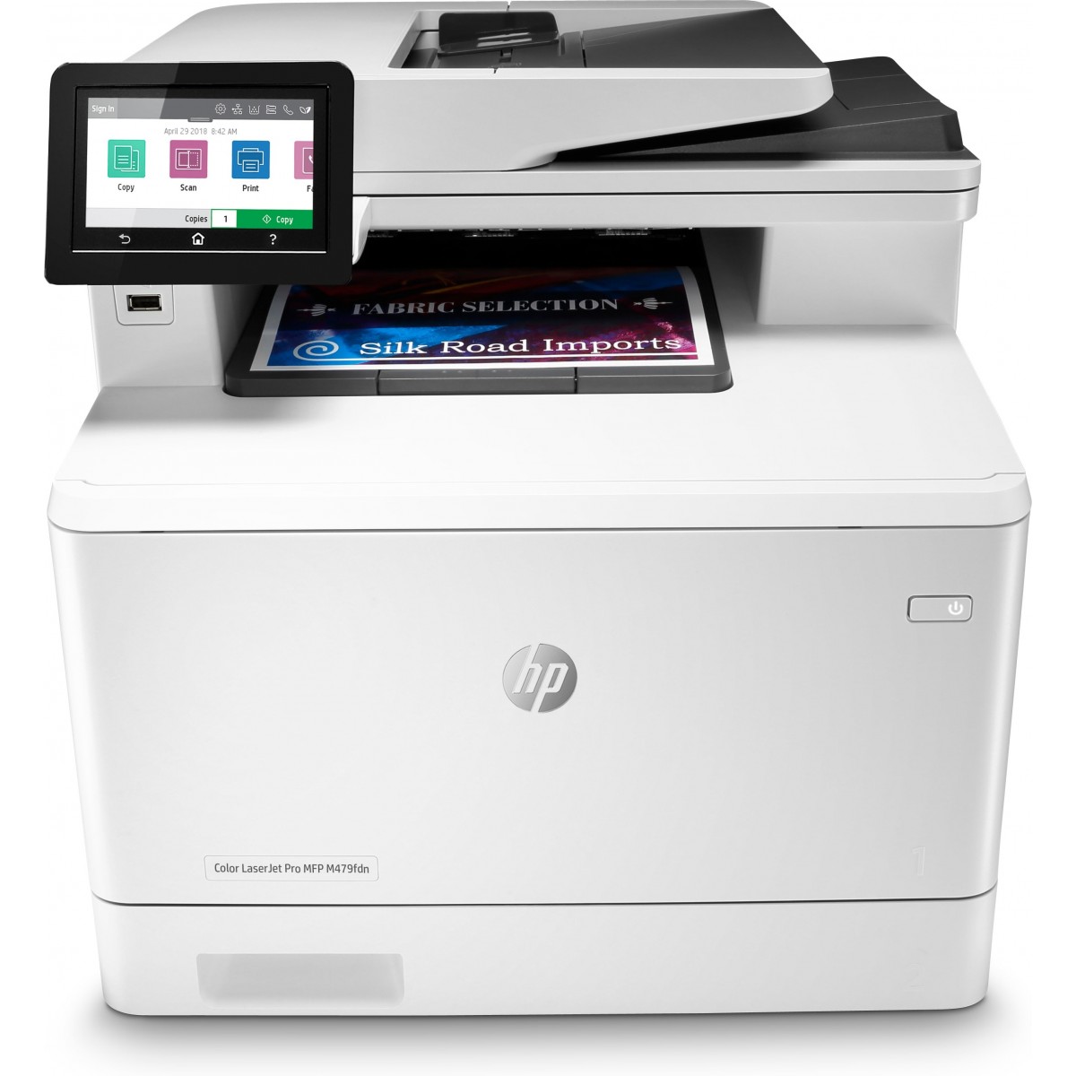 HP Color LaserJet Pro M479fdn - Laser - Colour printing - 600 x 600 DPI - Colour copying - A4 - Black - White