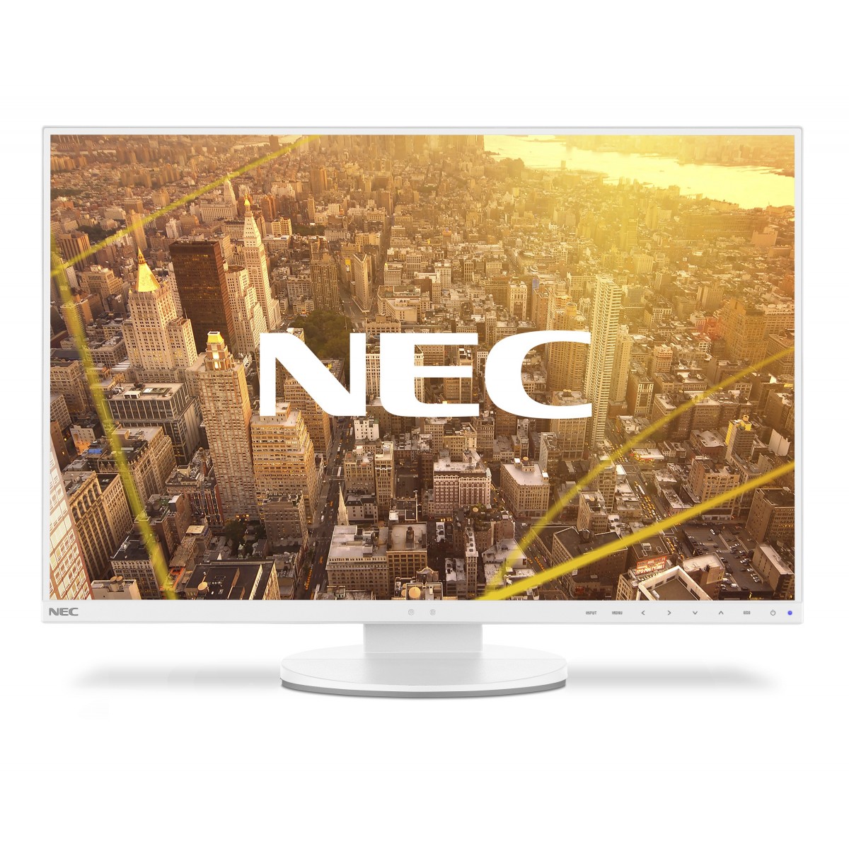 EA245WMi-2 White - 24" LCD monitor with LED backlight, IPS panel, resolution 1920x1200, DVI-I, DisplayPort, HDMI, DP Out, 150 mm