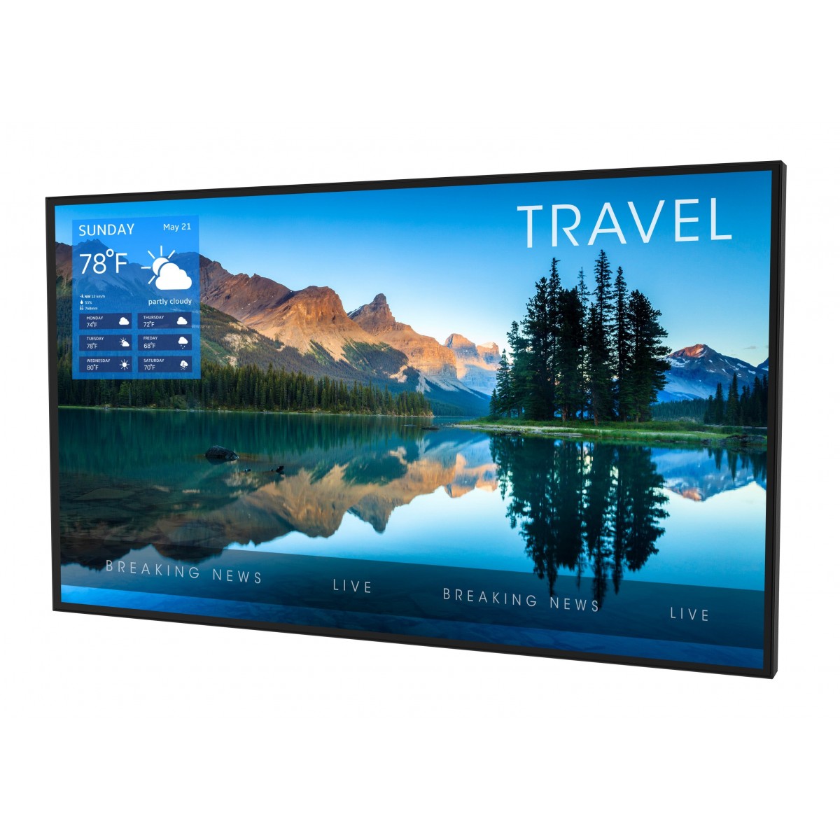 Peerless 55" Outdoor Xtreme High Bright Display