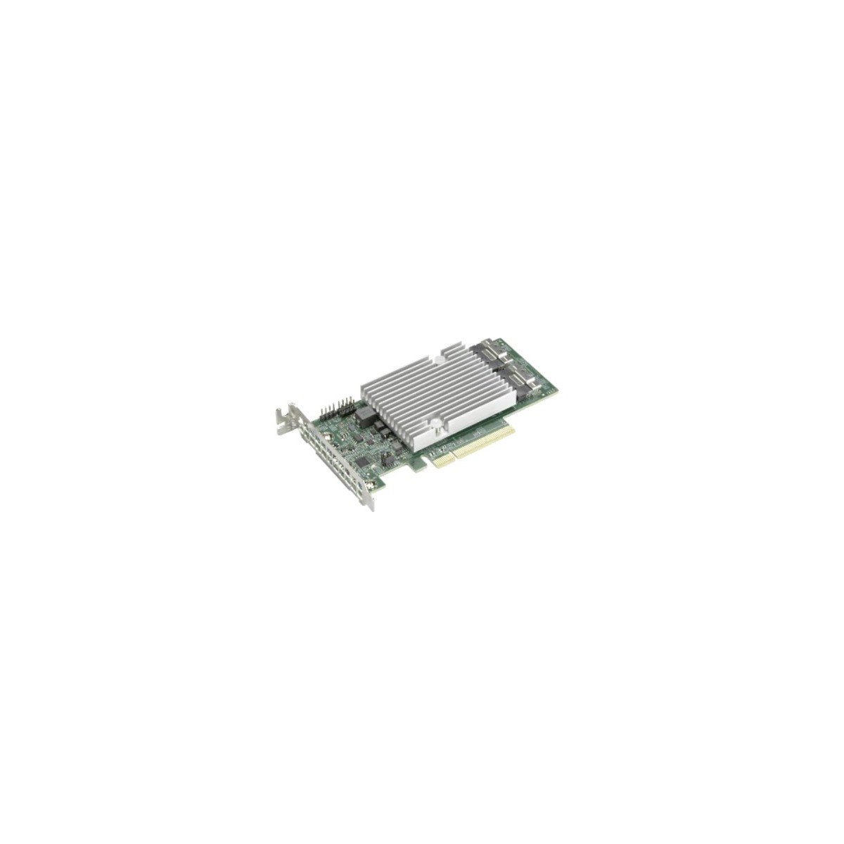 Supermicro LP 16-Port 12Gb&frasl s SAS HBA AOC-S3816L-L16iT-O - Interface Card - PCI-Express