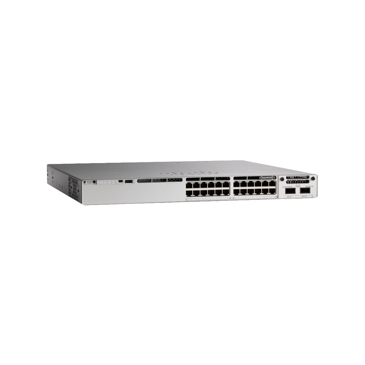 Cisco Catalyst C9300-24UX-E - Managed - L2/L3 - 10G Ethernet (100/1000/10000) - Power over Ethernet (PoE) - Rack mounting - 1U