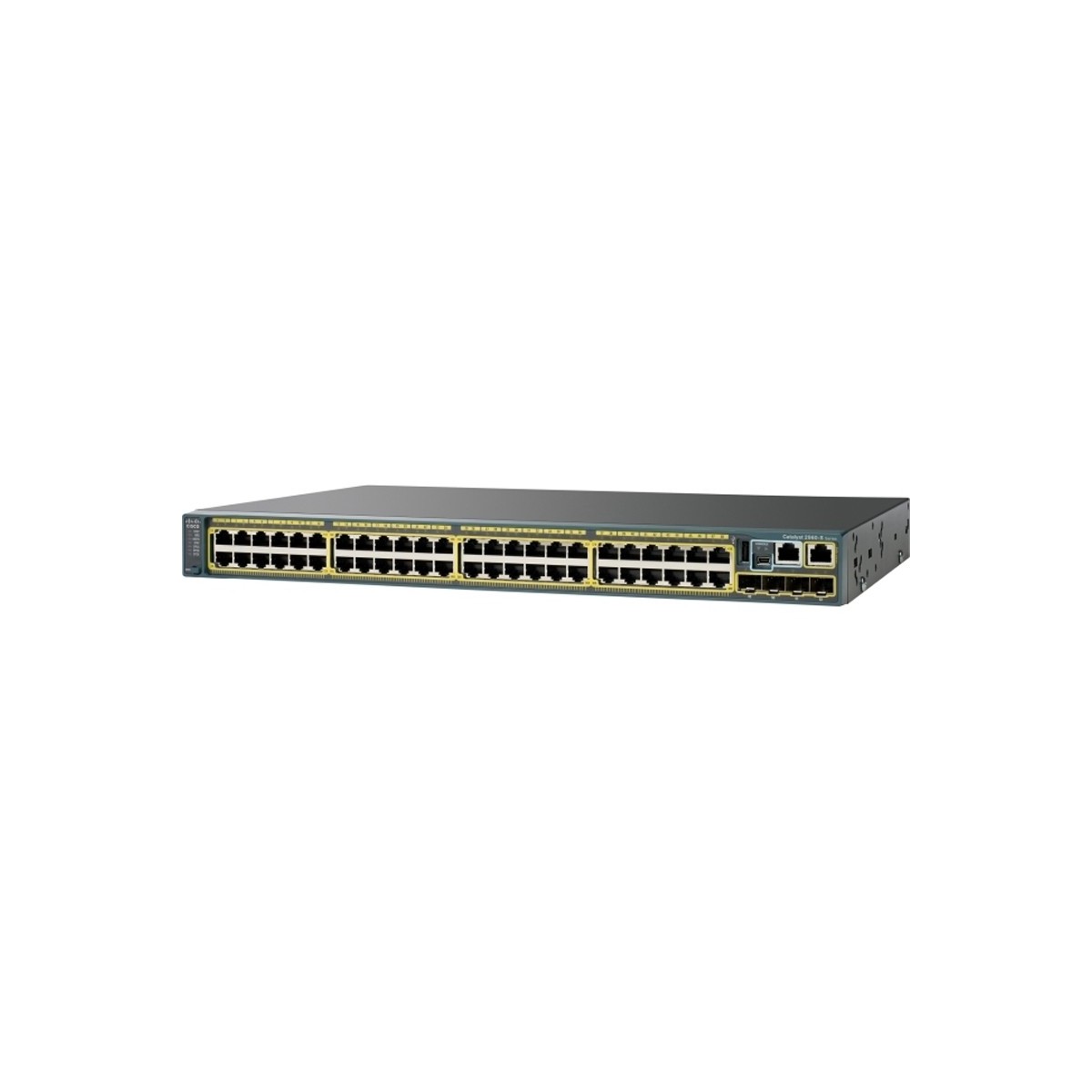 Cisco WS-C2960S-F48TS-S - Managed - L2 - Fast Ethernet (10/100) - Full duplex - Rack mounting