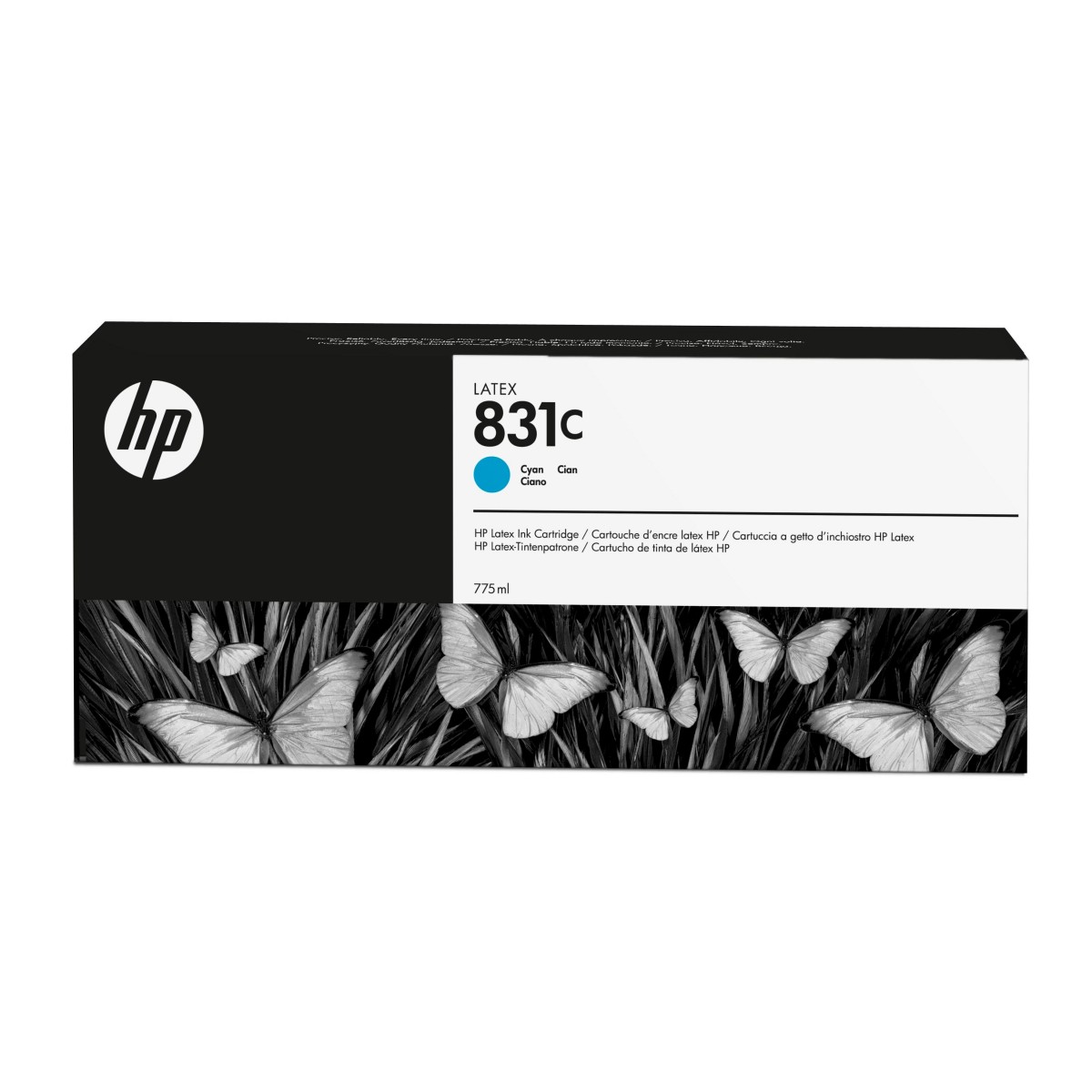 HP 831C - Original - Latex - Cyan - HP - HP Latex 310 - 330 - 360 - 560 - 570 - 315 - 335 - 1 pc(s)