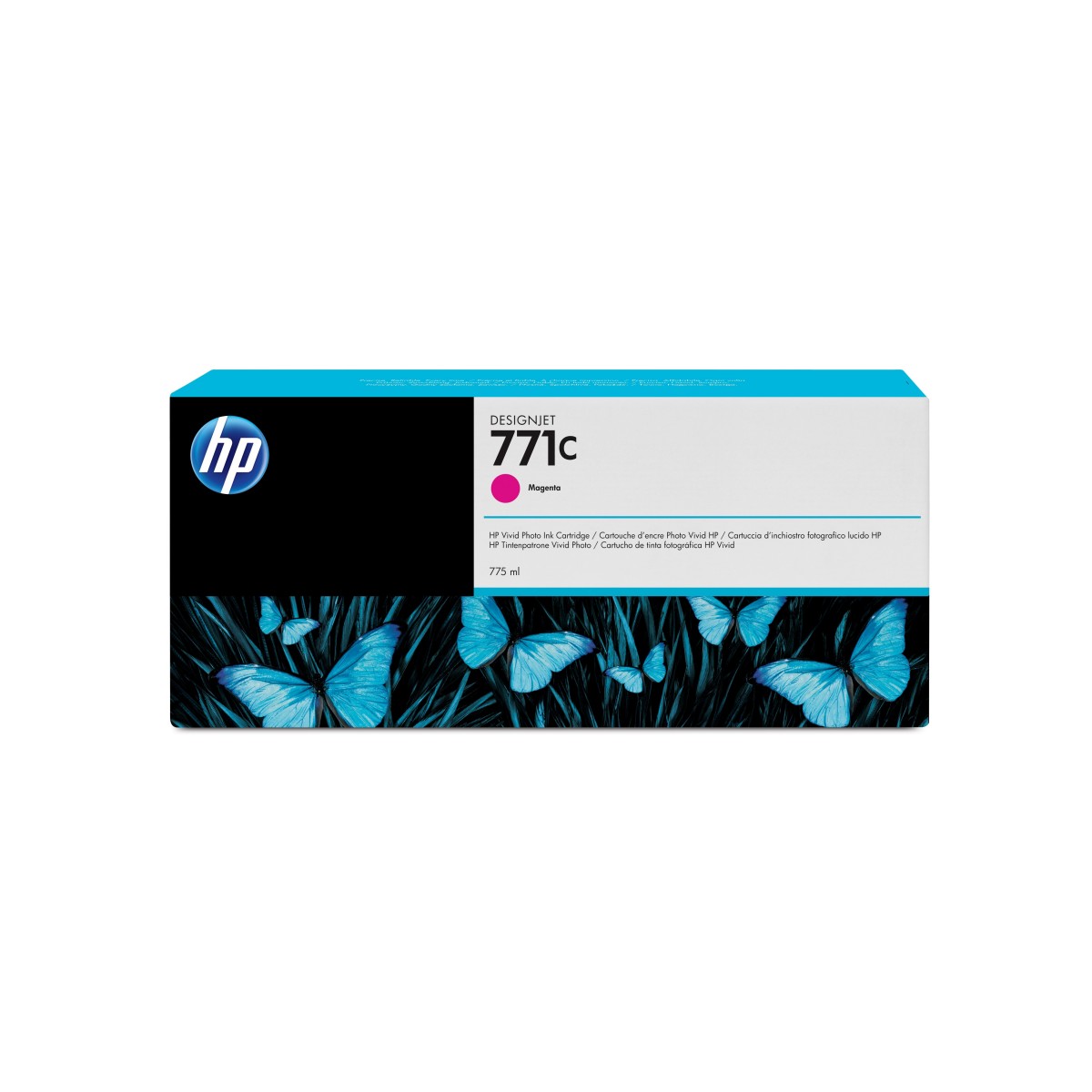 HP 771C Ink Cartridge - Magenta - Inkjet