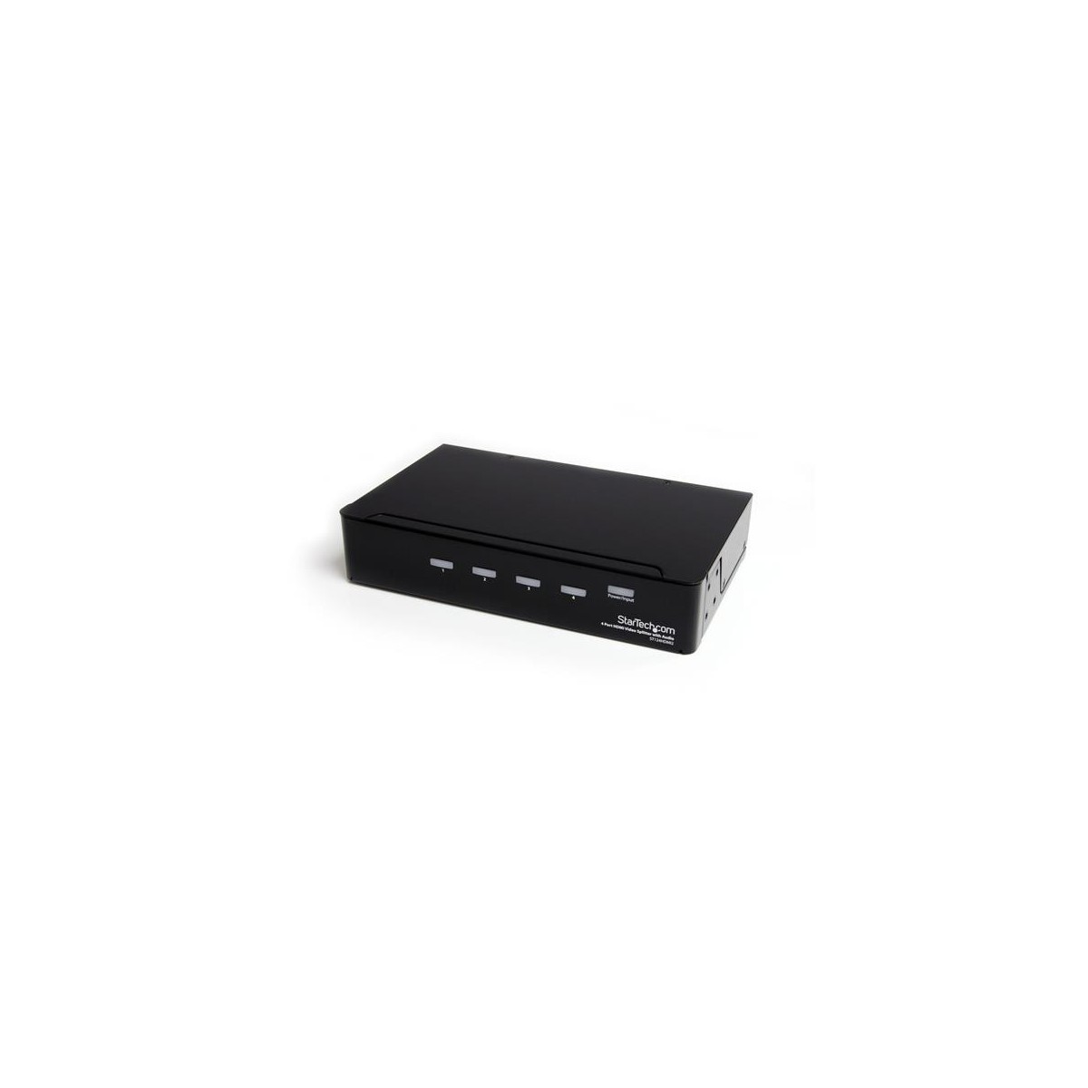 StarTech.com 4-port HDMI splitter and signal amplifier - HDMI - 4x HDMI - 1920 x 1200 pixels - Black - Steel - 1280 x 1024 (SXGA
