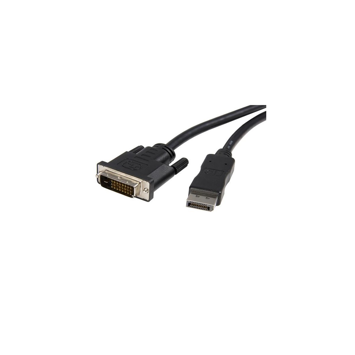 StarTech.com 6 ft. (1.8 m) DisplayPort to DVI Cable - 1920x1200 - M/M - 10 Pack - 1.82 m - DVI-D - DisplayPort - Male - Male - S