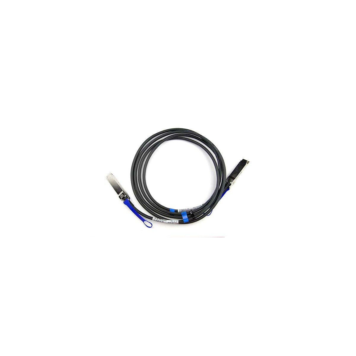 Supermicro CBL-0496L - 3 m - QSFP - QSFP - Male/Male - Black,Blue,Metallic - 56 Gbit/s