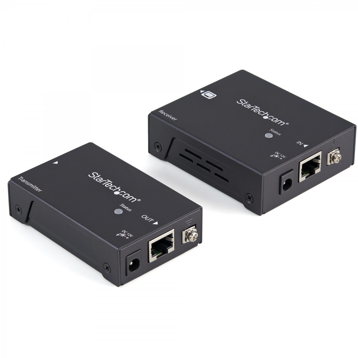 StarTech.com HDMI over CAT5 HDBaseT Extender - 4K - 4096 x 2160 pixels - AV transmitter  receiver - 100 m - Black