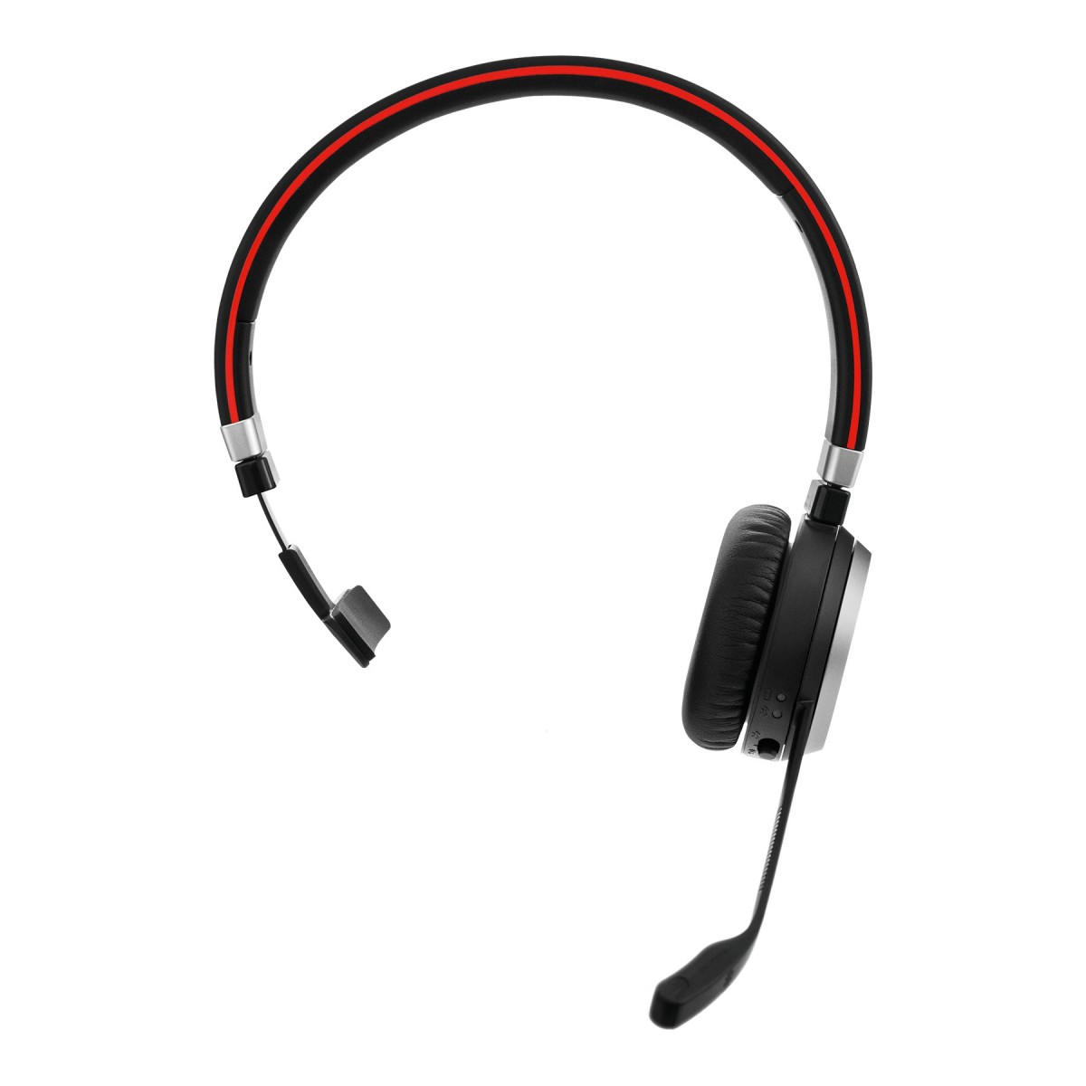 Jabra Evolve 65 MS mono - Headset - Head-band - Office/Call center - Black - Monaural - China