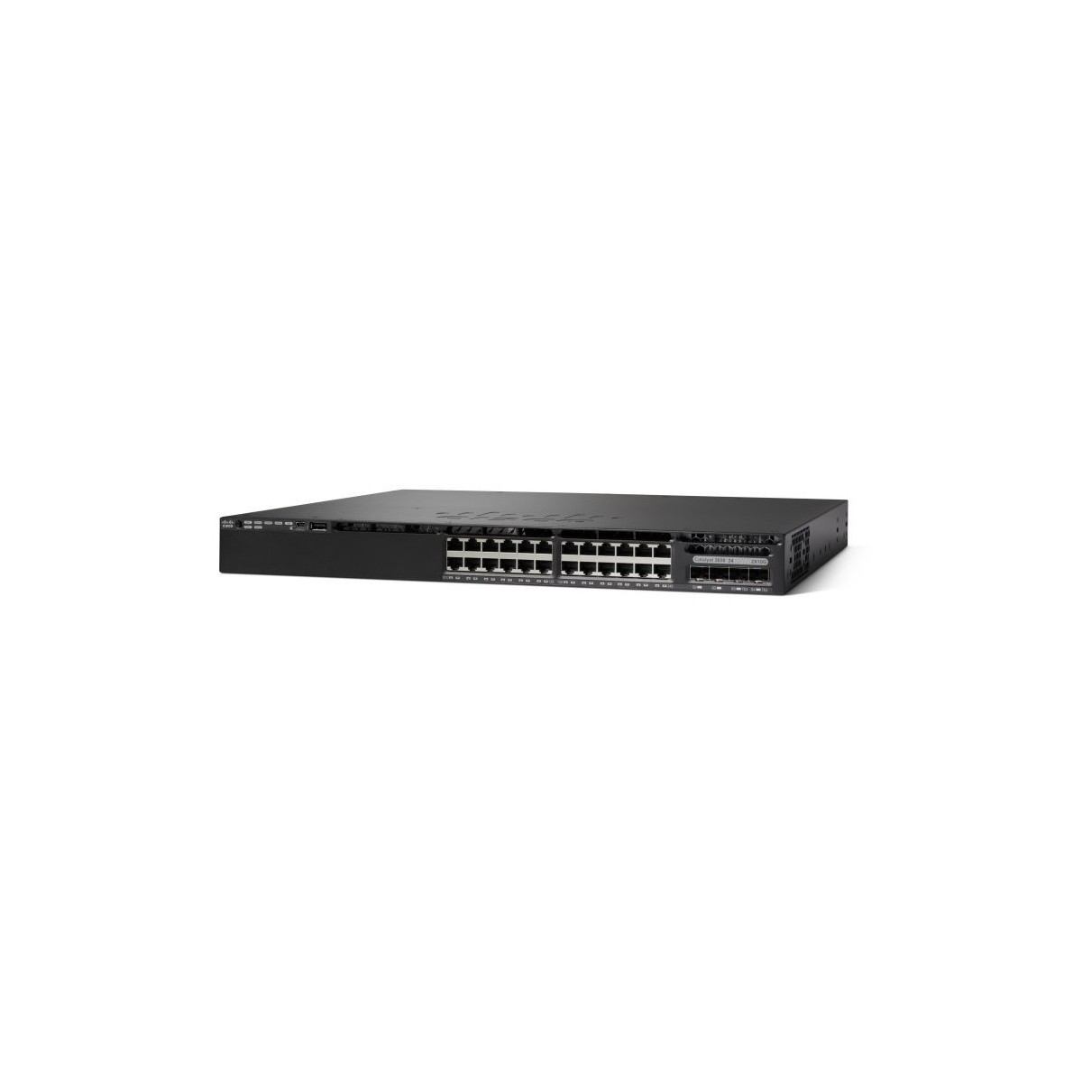 Cisco Catalyst WS-C3650-24TD-S - Managed - L3 - Gigabit Ethernet (10-100-1000) - Full duplex - Rack mounting - 1U