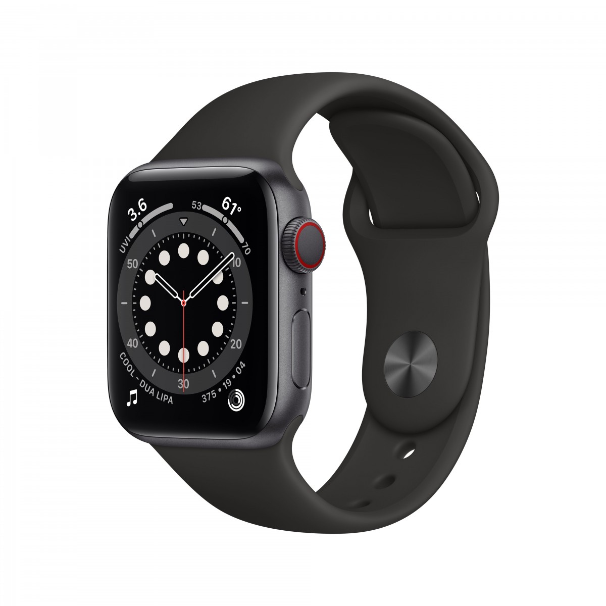 Apple Watch Series 6 - OLED - Touchscreen - 32 GB - Wi-Fi - GPS (satellite)