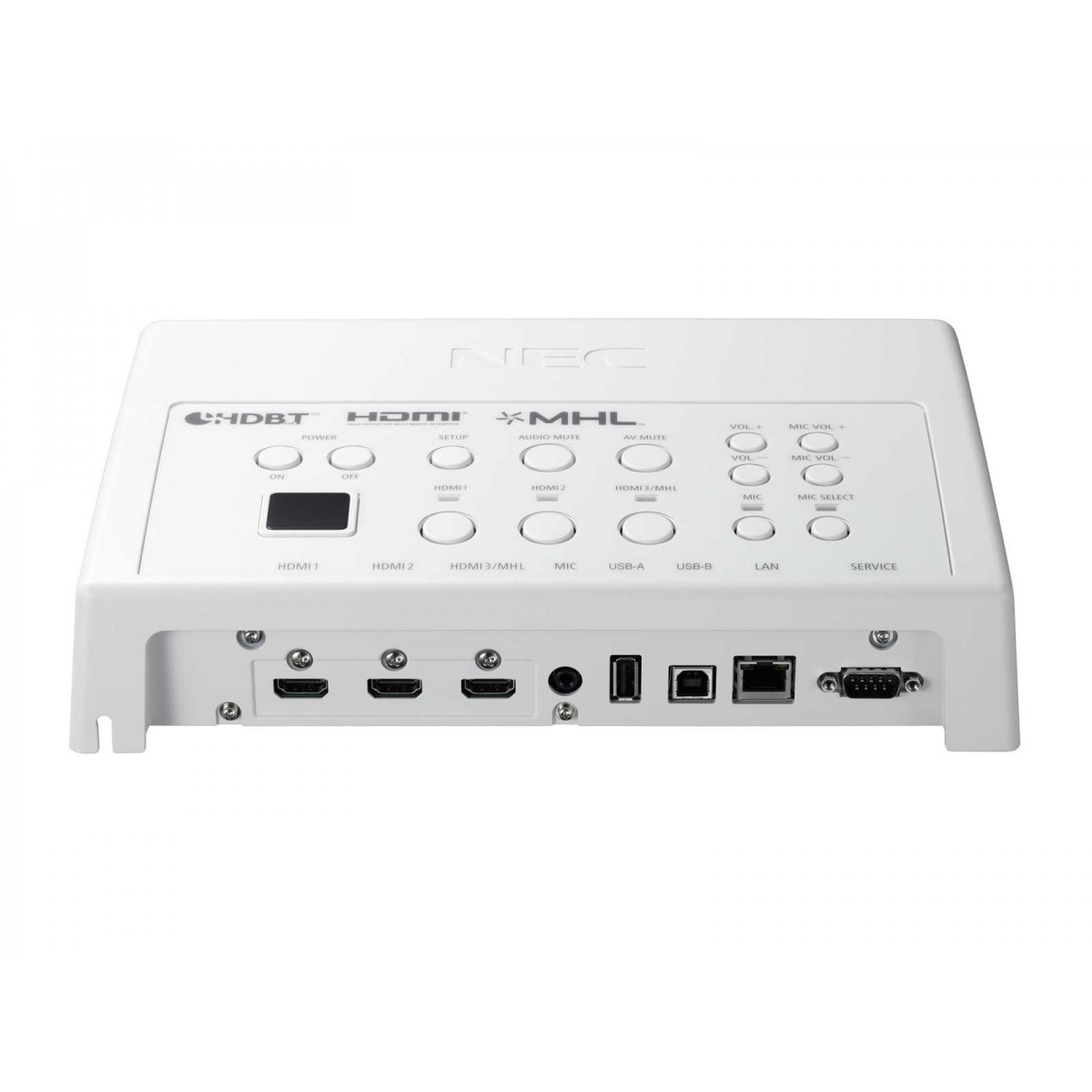 NEC Display NP01SW1 - HDMI - White - 100 m - 640 x 480 (VGA),720 x 480,1280 x 720 (HD 720),1920 x 1080 (HD 1080),1920 x 1200 (WU