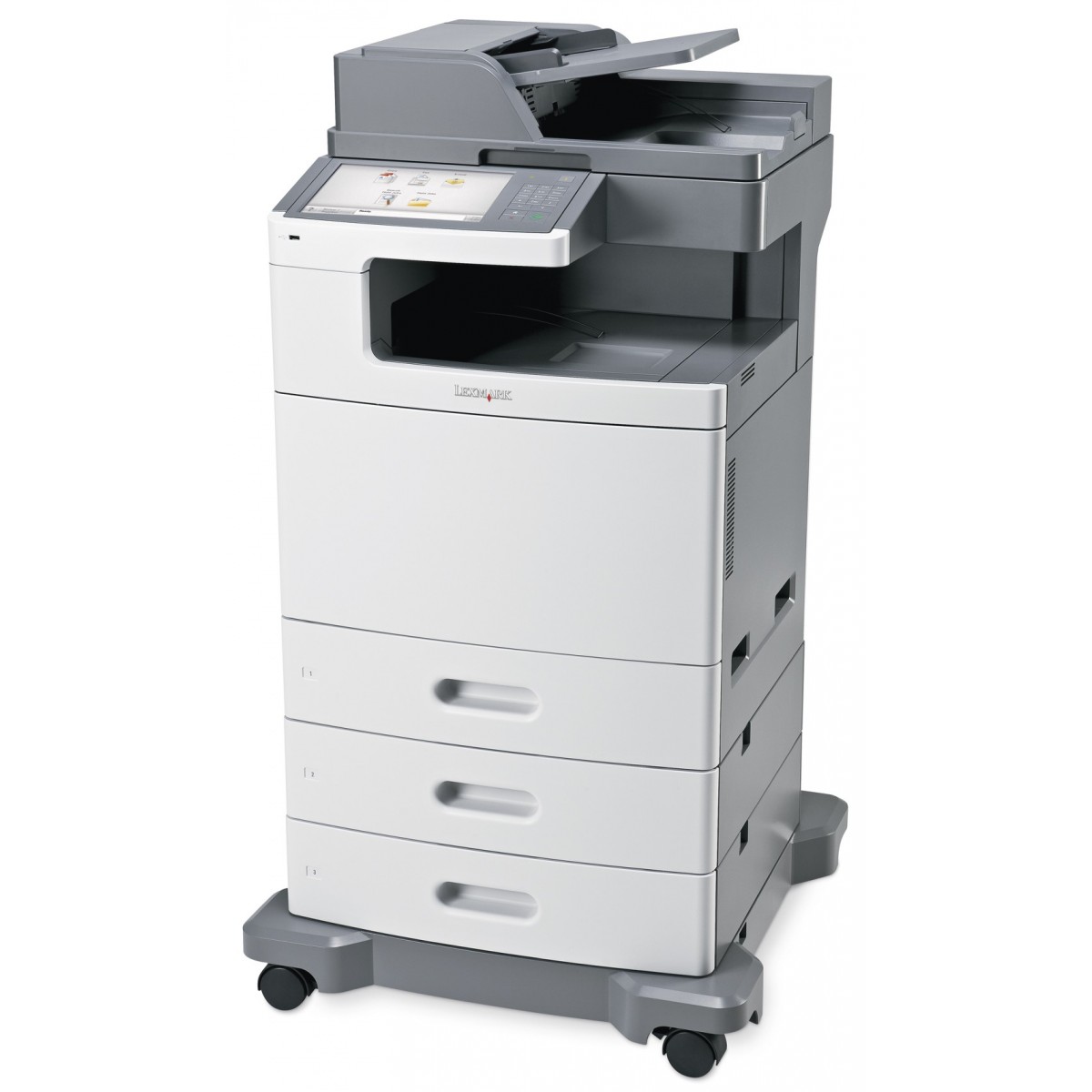Lexmark XS796dte - Laser - Colour printing - 1200 x 1200 DPI - A4 - Direct printing - Black - White