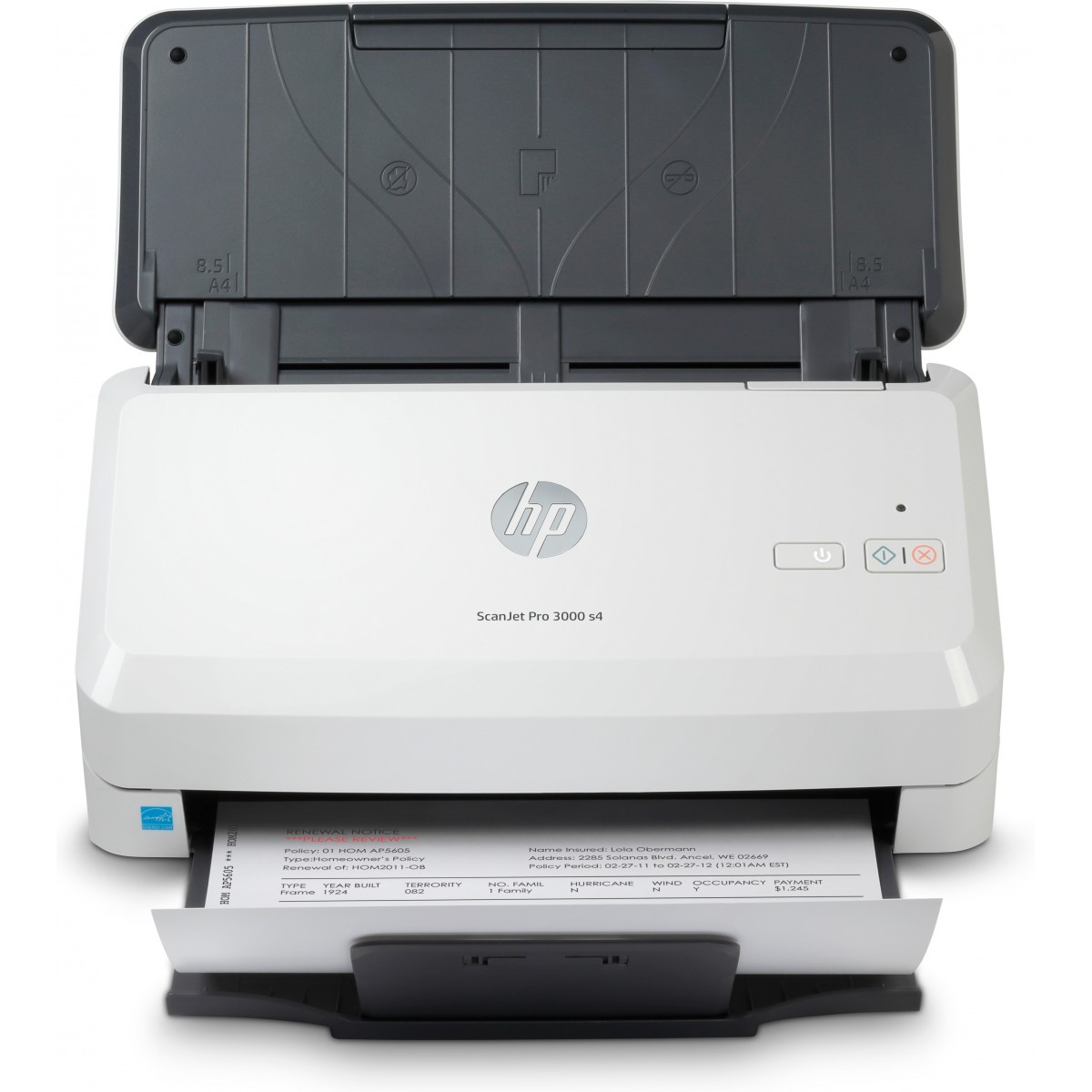 HP Scanjet Pro 3000 s4 - 216 x 3100 mm - 600 x 600 DPI - 48 bit - 24 bit - 40 ppm - Sheet-fed scanner
