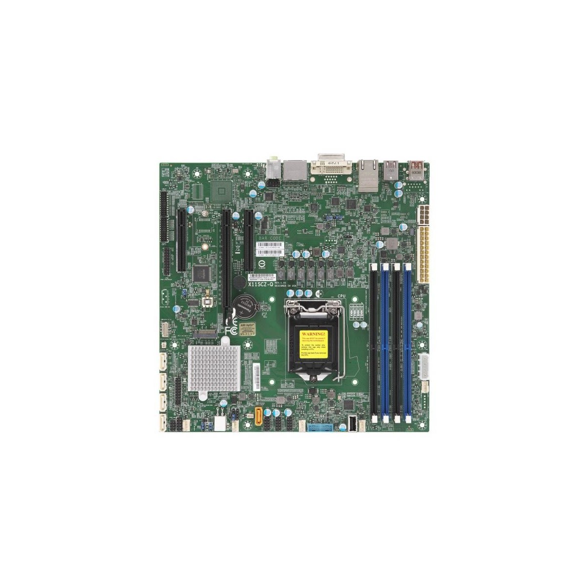 Supermicro Motherboard X11SCZ-Q bulk pack - Motherboard - Intel Socket 1151 (Core i)