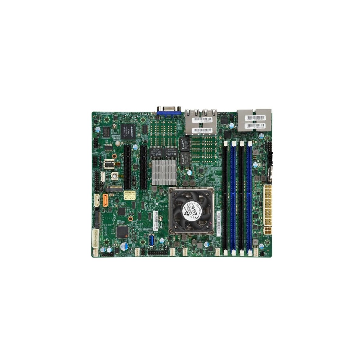 Supermicro A2SDV-12C+-TLN5F - Intel - Intel Atom® - C3858 - DDR4-SDRAM - 256 GB - DIMM
