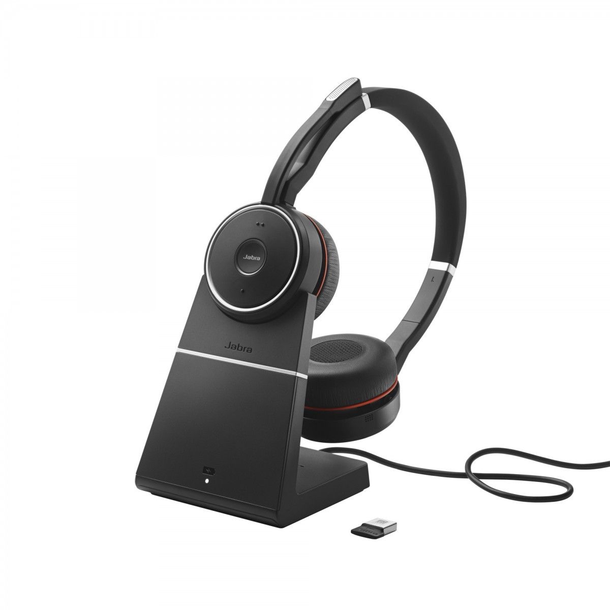 Jabra Evolve 75 UC Stereo - Headset - Head-band - Office-Call center - Black - Binaural - Digital