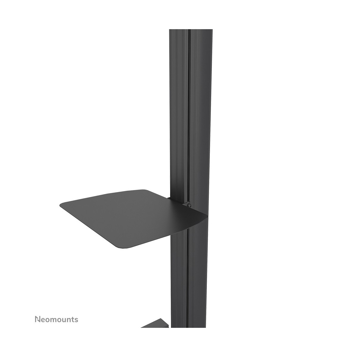 Neomounts by Newstar Pro multimedia shelf - Shelf - Black - 5 kg - Pole clamp - NMPRO-M - NMPRO-S - 31 mm