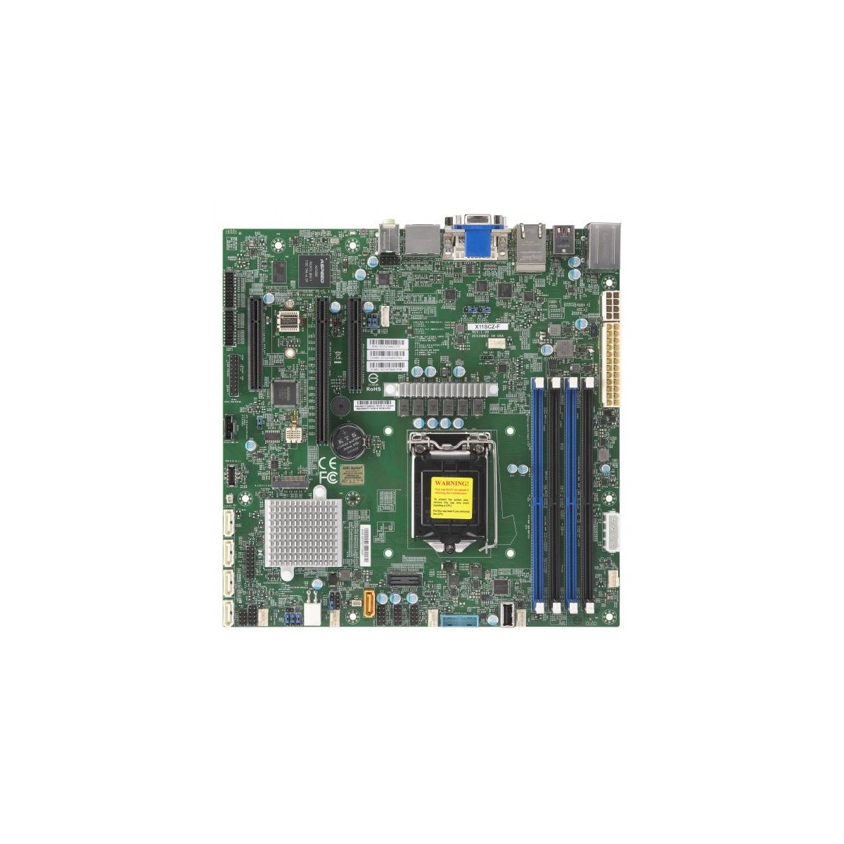 Supermicro X11SCZ-F - Motherboard - Intel Socket 1151 (Core i)
