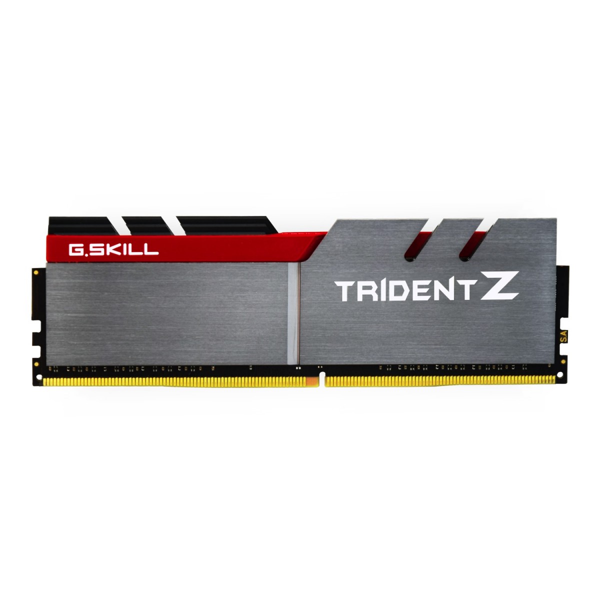 G.Skill Trident Z 64GB DDR4-3200Mhz - 64 GB - 4 x 16 GB - DDR4 - 3200 MHz - 288-pin DIMM - Aluminium - Red