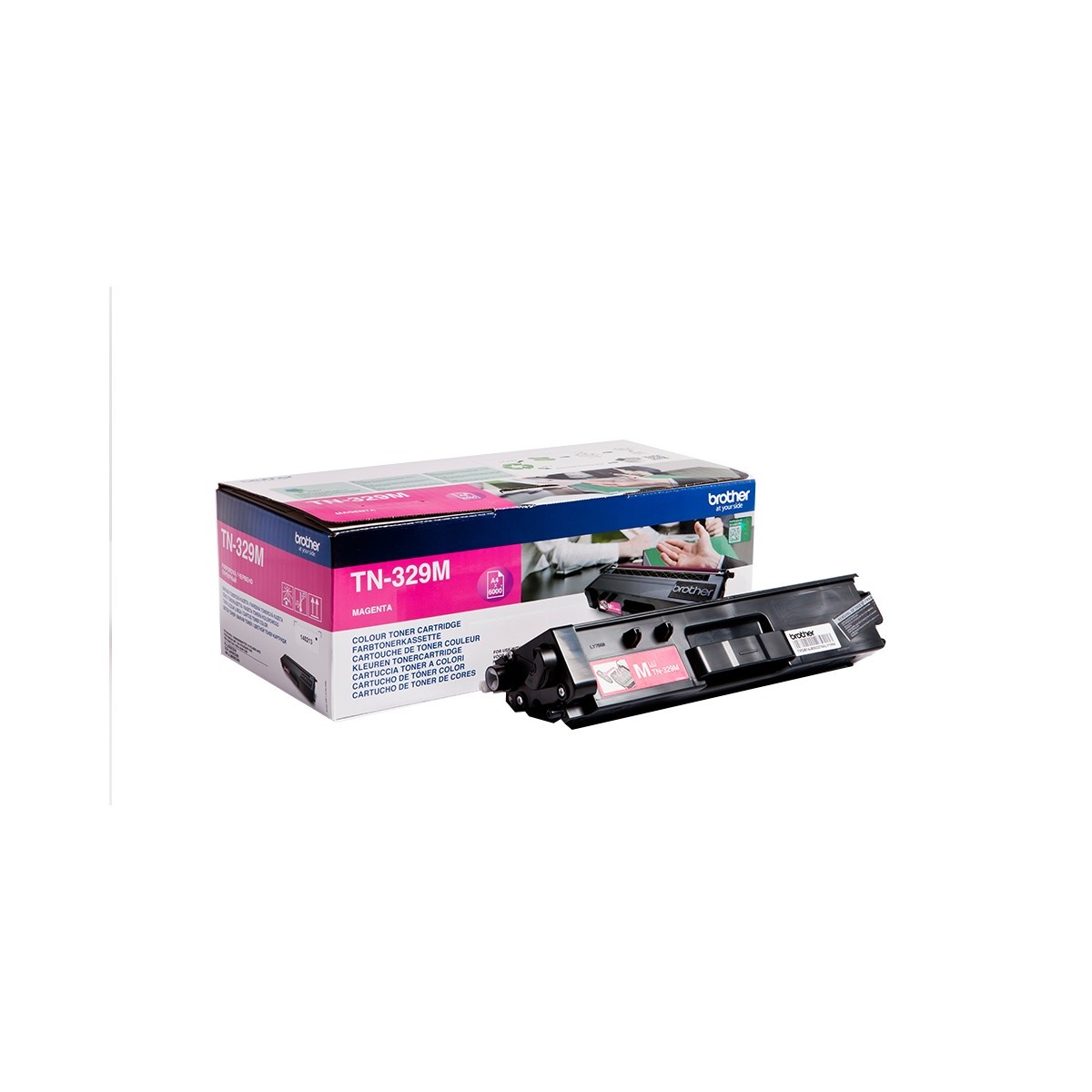 Brother TN-329M - 6000 pages - Magenta - 1 pc(s)