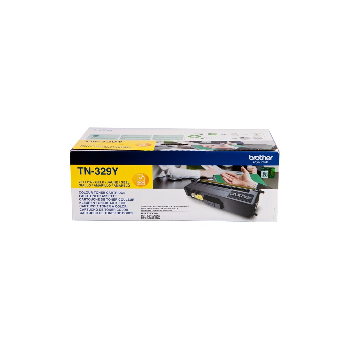 Brother TN-329Y - 6000 pages - Yellow - 1 pc(s)