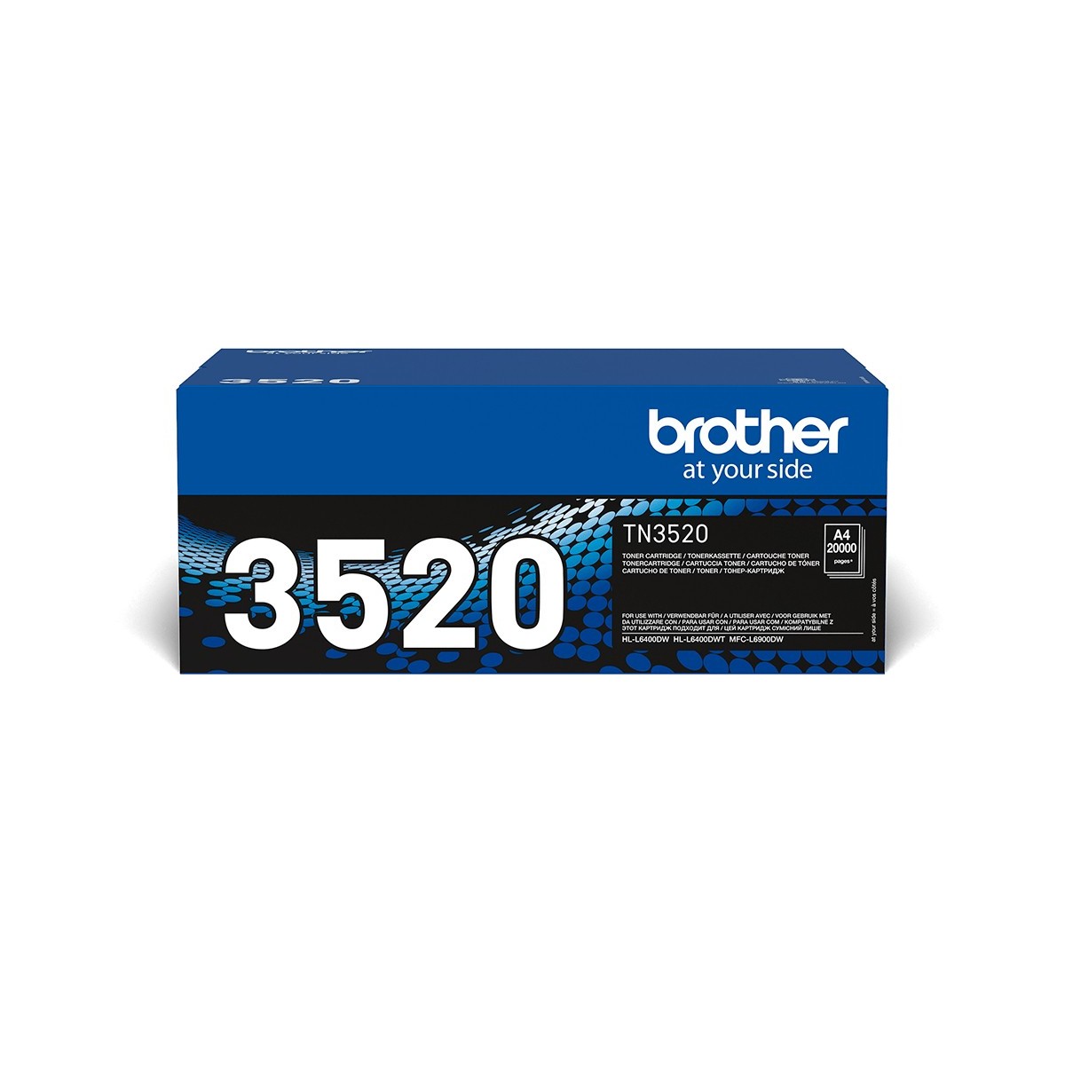 Brother TN-3520 - 20000 pages - Black - 1 pc(s)