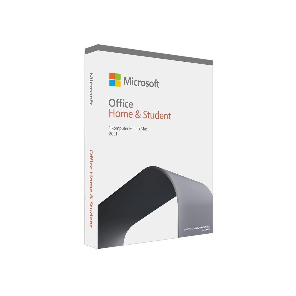 Oprogramowanie Microsoft Office Home and Student 2021 Polish P8 EuroZone 1 License Medialess