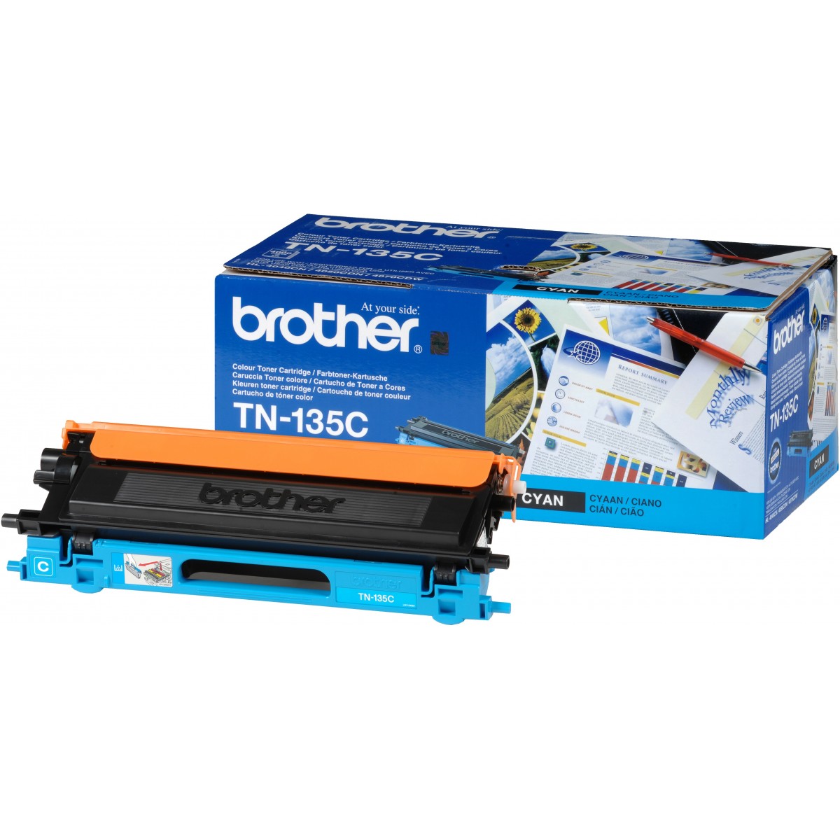 Brother TN135C - 4000 pages - Cyan - 1 pc(s)
