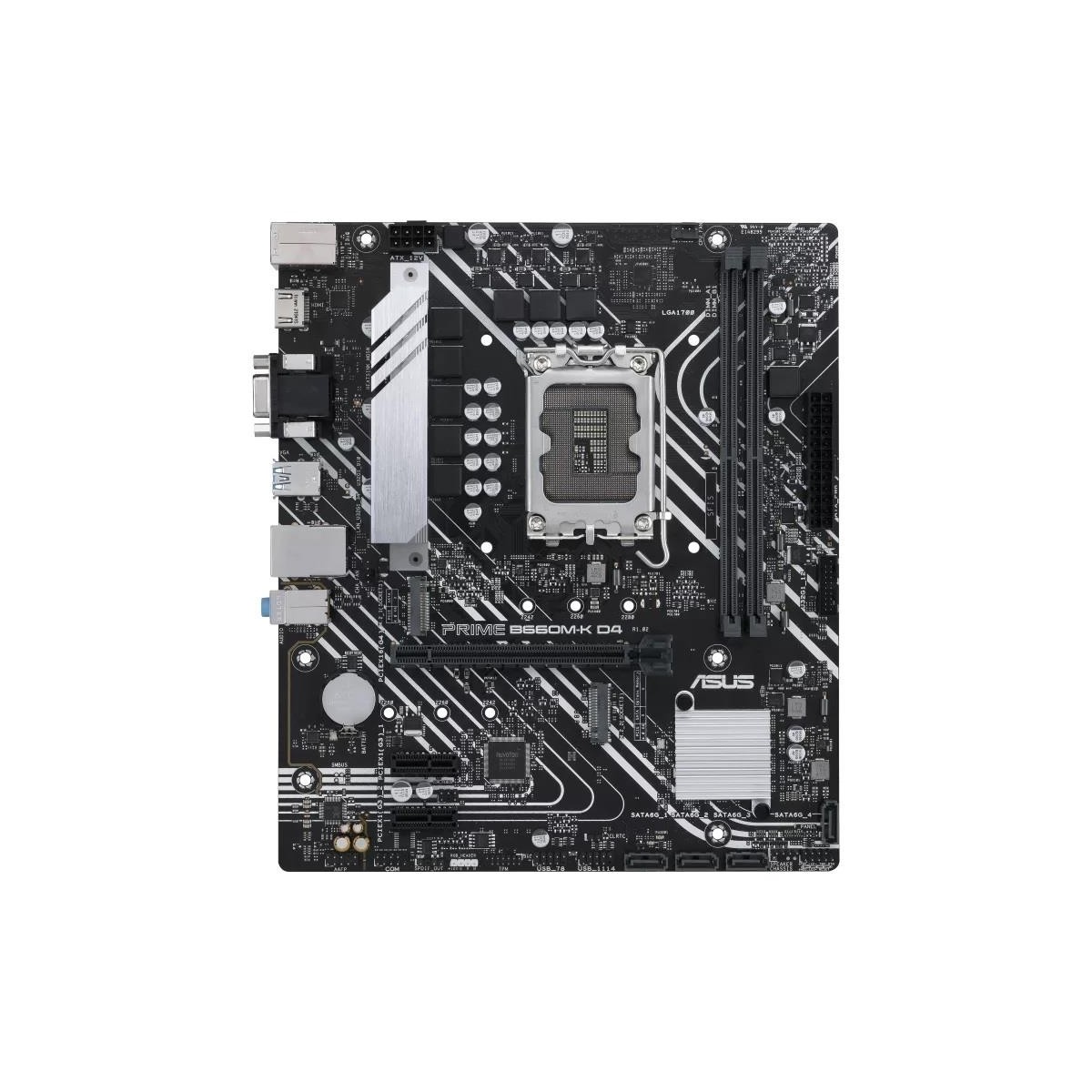 Płyta Asus PRIME B660M-K D4 /B660/DDR4/SATA3/M.2/USB3.0/PCIe4.0/s.1700/mATX