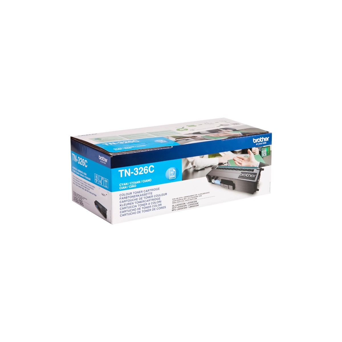Brother TN-326C - 3500 pages - Cyan - 1 pc(s)