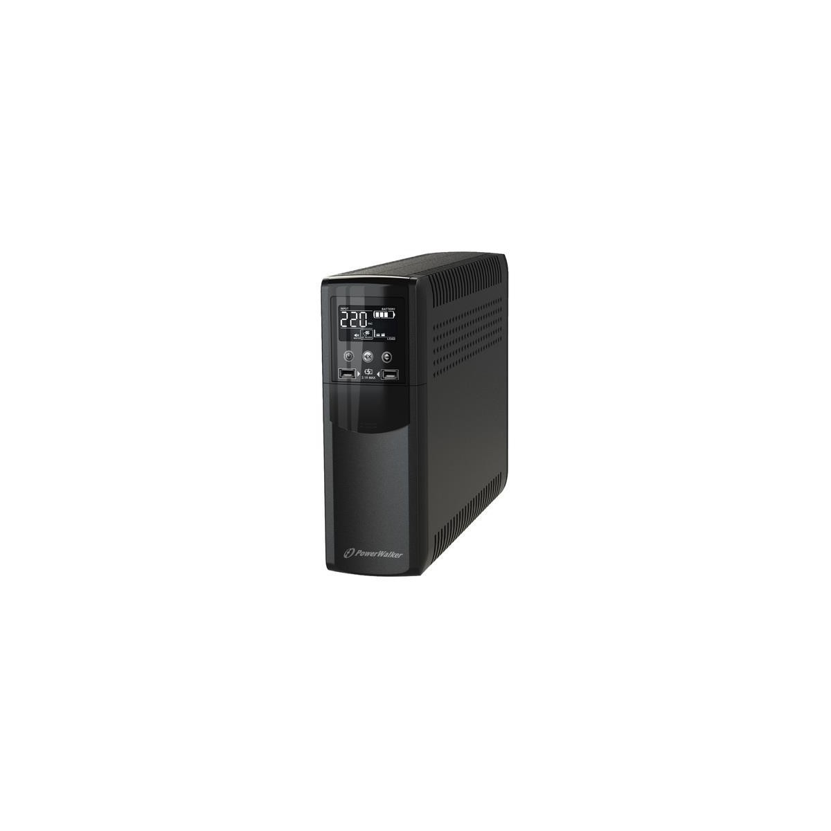 Zasilacz awaryjny UPS Power Walker Line-Interactive CSW 1000VA 4xFR Out, RJ11/RJ45 In/Out, USB