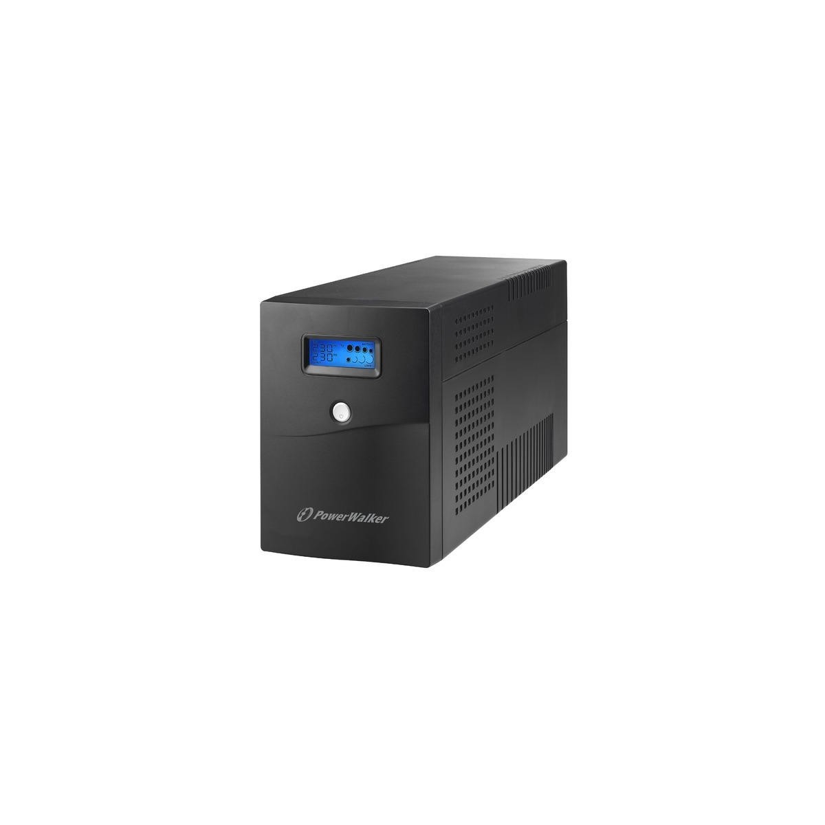 POWERWALKER UPS Line-Interactive 3000VA SCL 4x Schuko RJ11/RJ45 In/Out USB LCD