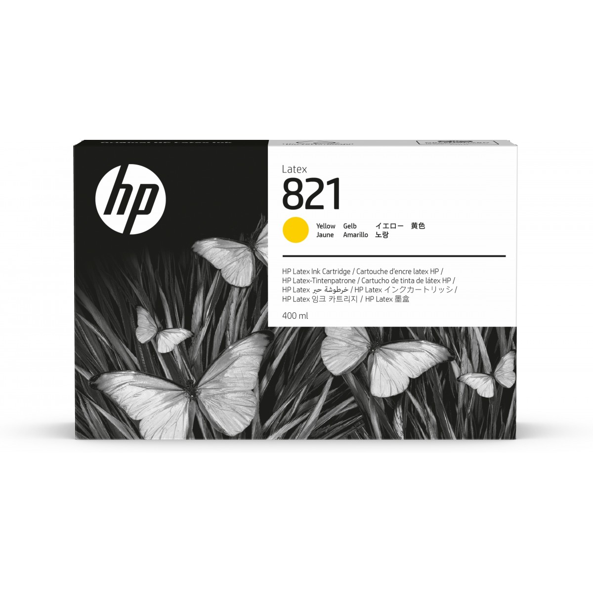 HP 821 - Original - Latex - Yellow - HP - HP Latex 110 - 115 - 400 ml