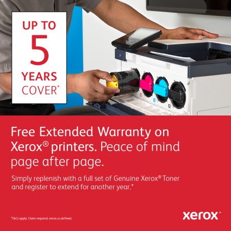 VersaLink C500 - LED Printer - Colour - 43 ppm Mono / 43 ppm Color - 1200 x 2400 dpi - Automatic Duplex Print - 700 Sheets
